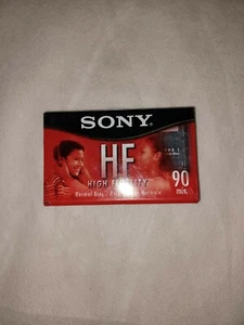 Cinta de casete sellada Sony HF 90 minutos - Imagen 1 de 2