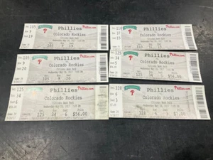 PHILLIES 2017 TICKET STUB 5/24/17 VS ROCKIES - Picture 1 of 1