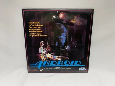 Android Laserdisc Rare Science Fiction Klaus kinski - Image 1 of 3