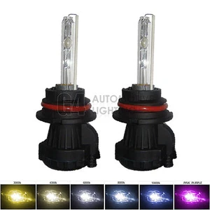 2x NEW Bi-Xenon 9007 9004 HID Bulbs AC 35W Hi/Lo H/L Headlight 4K 6K 8K 10K 12K - Picture 1 of 5