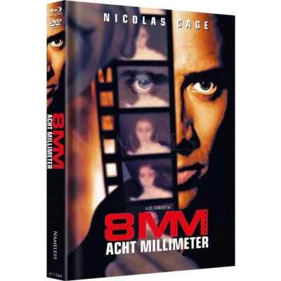 8 MM - Acht Millimeter - Uncut (1999)[Blu-ray & DVD im Mediabook/FSK 18/NEU/OVP] - Bild 1 von 2