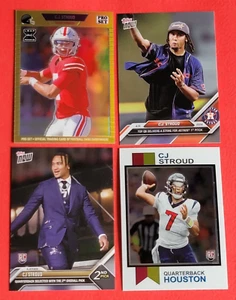 Tarjeta CJ STROUD REFRACTOR DORADO PRIZM #197/199 HOJA Y Topps Cromo + 2 TOPPPS AHORA - Imagen 1 de 11