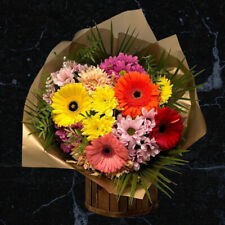 FRESH REAL FLOWERS  Delivered Carnival Bouquet Free Flower Delivery