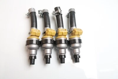 x4 Inyectores de combustible de repuesto Bosch VOLKSWAGEN TRANSPORTER 1.9 2.1 2 ORIFICIOS 196CC Foto 1 de 2