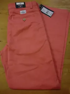 Vineyard Vines Club Pants, NWT - Boys 18 - Youth, Jetty Red Rhubarb Chinos Reds - Picture 1 of 9