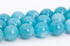 Deep Aqua Blue Quartz Beads Grade Aaa Round Gemstone Loose Beads 6/8/10/12mm