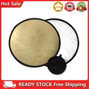 2 In 1 Lighting Reflectors Portable Collapsible Disc Light Diffuser (Gold) - Picture 1 of 6