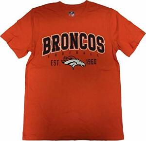 Denver Broncos Men's Franchise Est. Crew Neck T-Shirt Pick Your Size