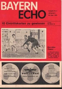 Fussball-Programmheft 70/71 1. Liga Bayern München - Hannover 96 - Imagen 1 de 1