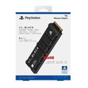 Western Digital WD BLACK SN850P 4TB NVMe SSD for PS5 M.2 2280 WDBBYV0040BNC - Picture 1 of 1