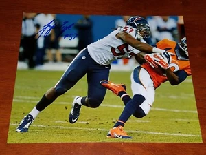 Justin Tuggle Autographed 8x10 Photograph Houston Texans - Picture 1 of 1