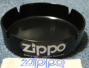 ZIPPO Ashtray with ZIPPO Logo NEW 5.25 Inch Diameter 4 Slots ZAT - Picture 1 of 2
