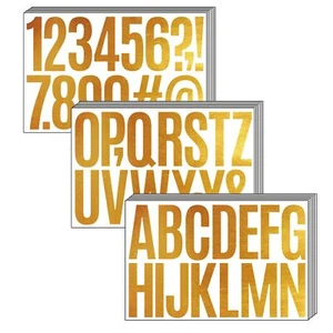 384 Pcs 24 Sheets Large Letter Stickers 3 Inch Bulletin Board Letters Vinyl S... - Picture 1 of 6