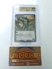 MTG Karn Liberated BGS 9.5 QUAD+ GEM MINT Ultimate Masters Box Topper Gold Label