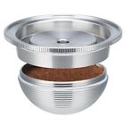 Nachfüllbare Kaffeekapsel Edelstahl Pod kompatibel für Nes-Presso Vertu...