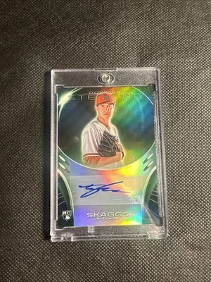 2013 Bowman Sterling Rookie Green Refractor /125 Tyler Skaggs #BSAR-TS Auto RC - Image 1 of 3