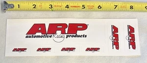 ARP RACING RACING SHEET W/7 STICKER STREET OFF ROAD MARINE RALLY HOT ROD - Picture 1 of 1