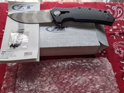 CUCHILLO ALETA TOLERANCIA CERO 0308BLKTS 20CV RAYA TIGRE Nuevo Caja Abierta  Foto 1 de 4