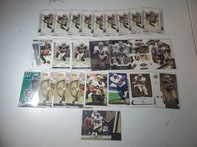 Reggie Bush Lot (25) 🔥🏈⚜️ New Orleans Saints, Nfl Football Cards - Image 1 of 4