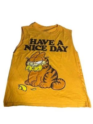 The Garfield Movie Boys Tank Top T Shirt Tee Muscle Shirt Size 10/12 - Image 1 of 3