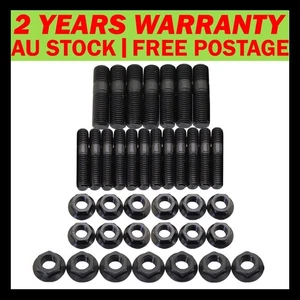 High Tensile Exhaust Manifold&Turbo Stud Kit For Mitsubishi Pajero 4M41 3.2L - Picture 1 of 7