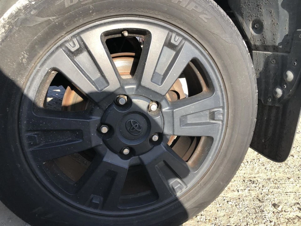 Llanta Toyota Tundra 2007-2020 20x8 aleación negra 6 radios tacos expuestos 962605 Foto 1 de 1