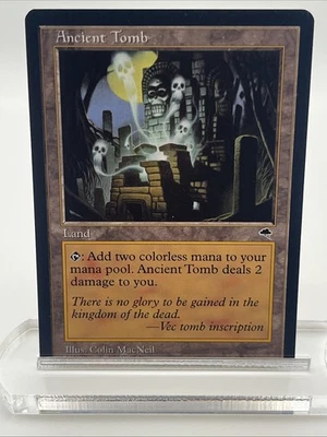 Ancient Tomb Tempest 1997 Near Mint Never Played Mtg Magic The Gathering Cards - Image 1 of 4
