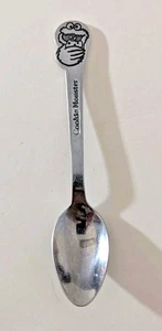 Vintage Cookie Monster Child Spoon Demand Muppets Stainless Korea Sesame Street - Picture 1 of 5