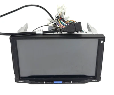 Jensen CAR710W 7” Touchscreen Mechless Receiver Wireless Apple CarPlay Bluetooth - Image 1 of 4