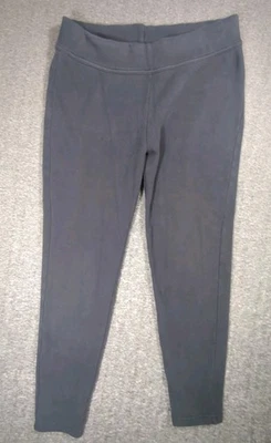 Lands End Womens Knit Leggings Navy Wide Waistband M (30x25) Soft Warm - Image 1 of 4