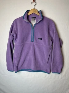 Vintage Patagonia Synchilla Zip Girls Youth Unisex TV Land Sweater XL 14 Purple - Picture 1 of 7