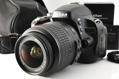 Nikon D5100 Digital SLR Camera 18-55mm VR Black [ MINT ] Shutter 9881 JAPAN #370 - Image 1 of 4