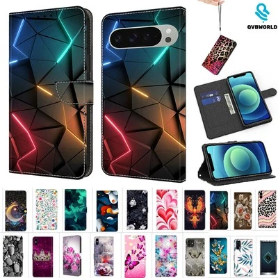 Case For Google Pixel 9 8 7 Pro 8a 9a 7a 8 Pro/9 Pro XL Flip Leather Wallet Case - Image 1 of 4