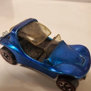 Mattel Hot Wheels Redline SAPPHIRE Blue 1969 Sand Crab US!! - Picture 1 of 7