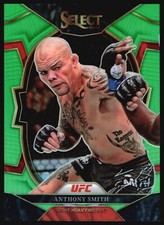 2023 Panini UFC Select Anthony Smith Neon Green Concourse Prizm /75 #10