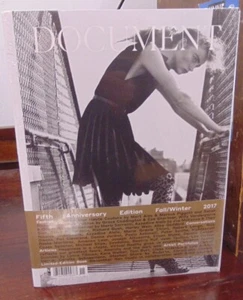Vogelson's DOCUMENT JOURNAL #11, Nan Goldin, Theo Sion - SEALED - Picture 1 of 4