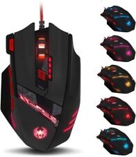Zelotes Gaming Mouse9200DPI USB Wired Ergonomic Optical Gaming Mice8 Buttons7...