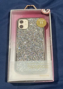 Custodia protettiva NANETTE LEPORE per iPhone 11/XR argento nuova con scatola Bling - Foto 1 di 2