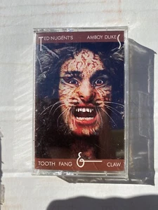 Ted Nugent Tooth, Fang and Claw Cassette Tape Enigma Retro Brand NEW Sealed - Picture 1 of 2