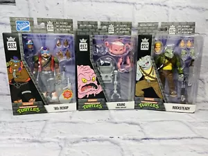 The Loyal Subjects BST AXN TMNT Rocksteady Bebop Krang 5" Action Figure - Lot 3 - Picture 1 of 5