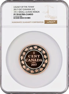 2017 1c Legacy of the penny 1911 & 1908 Canadian Coins - NGC Graded Coin - Picture 1 of 10