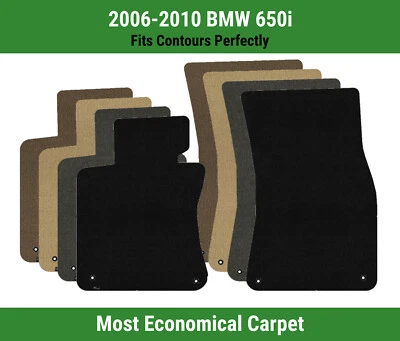 Lloyd Velourtex Front Row Carpet Mats for 2006-2010 BMW 650i  - Image 1 of 4