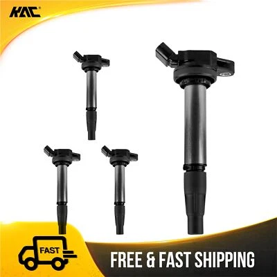 4Pcs Ignition Coils For Toyota Corolla Matrix Prius 1.8L L4 2009-2016 2017 UF619 - Image 1 of 4