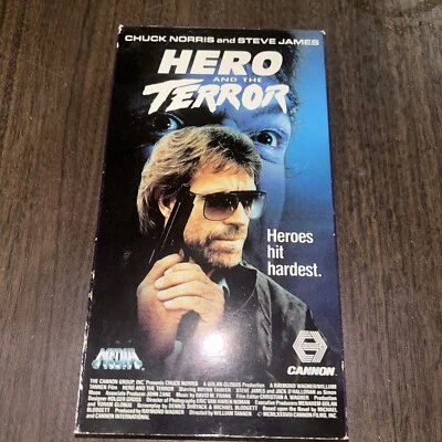 Hero And The Terror VHS Chuck Norris Media - Image 1 of 3
