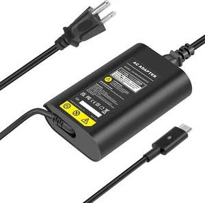65W USB-C Laptop Charger For Dell Latitude 5520 5430 5420 5530 7430 7420 2in1 - Picture 1 of 8