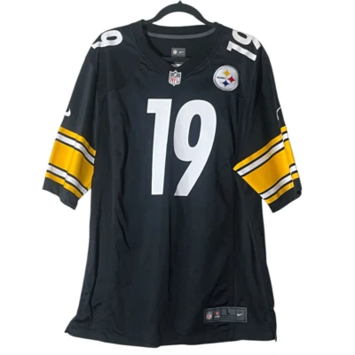 Camiseta de fútbol americano para hombre Pittsburgh Stealers NFL # 19 Smith-Schuster talla grande nueva sin etiquetas Foto 1 de 4
