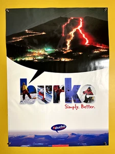 VTG Original Burke Mountain Vermont VT Ski Skiing Poster Simply Better 2000s? - Picture 1 of 5