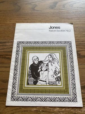 Vintage Jones Children’s Pattern Booklet No.2 MACHINE KNITTING Book - Image 1 of 2