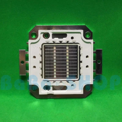 20W 45mil UV 400nm~410nm Purple High Power LED Lamp Light Bulb Curing Aquarium - Image 1 of 4