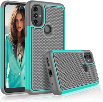 Mosiso 塑料按扣式保护壳 适用于摩托罗拉 2023 保护壳 手机保护套 + 钢化玻璃 — 第 1/4 张图片